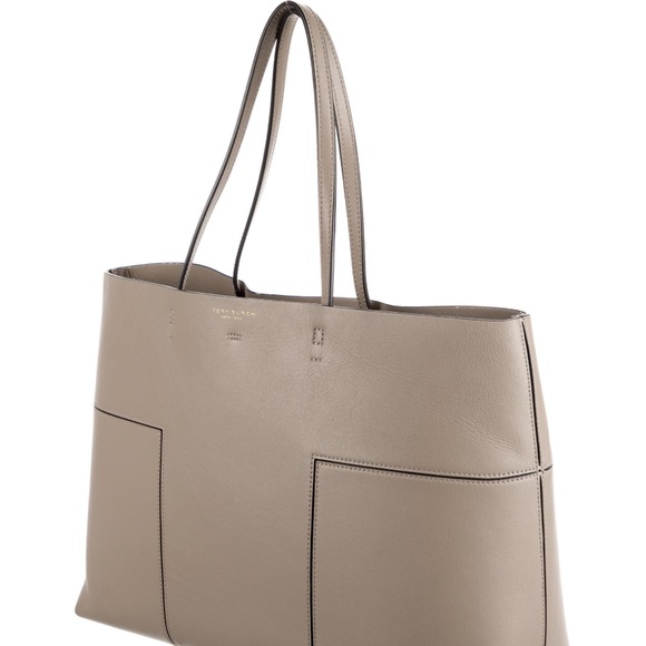 Authentic EUC Tory Burch Tote w/Pouch - Picture 3 of 5